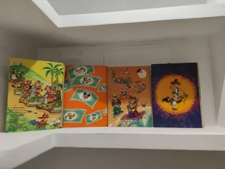 4 tomos de la colección Películas de Walt Disney