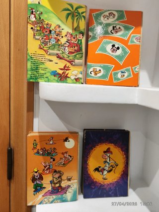 4 tomos de la colección Películas de Walt Disney