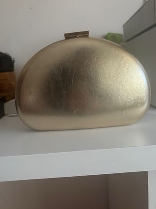 Bolso de fiesta dorado