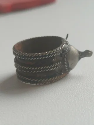 Anillo bereber mujer antiguo plata