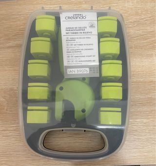 Set timbri in rilievo Crelando