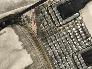 Borsa Diesel grande borchiata