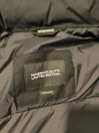 Abrigo Massimo Dutti Limited Edition Talla M