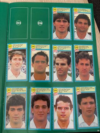 Álbum cromos Liga 1990-91