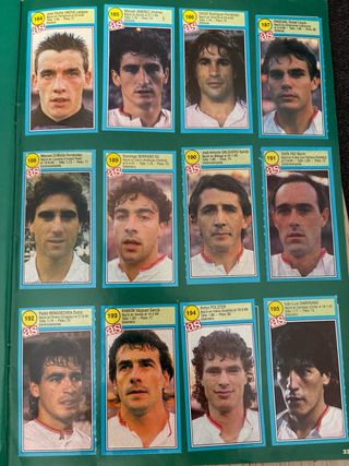 Álbum cromos Liga 1990-91