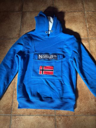 Sudadera Geographical Norway Azul