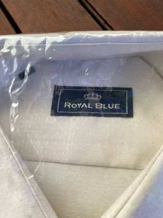 Camisa de vestir Royal Blue  x estrenar T38 M/L