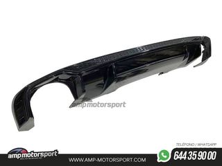 DIFUSOR TRASERO PARA AUDI A4 B9 BERLINA / AVANT S-LINE 2015-2019 LOOK RS4