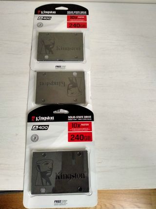 3x Kingston A400 SSD 240GB