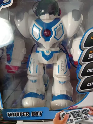 Robot XTREM BOTS Trooper Bot Control Remoto