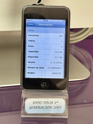 iPod Touch 1ª Gen 8GB Negro/Plata