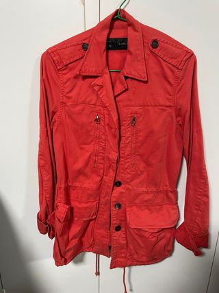 Parka Zara Roja