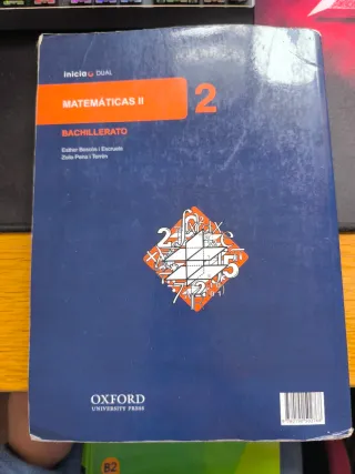 Inicia Matemáticas 2.º Bachillerato. Libro del ...