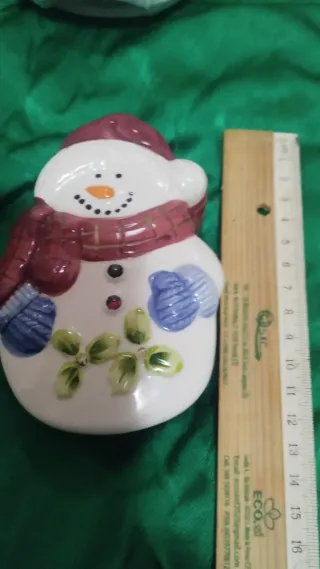 Set Natalizio Ceramica Babbo Natale