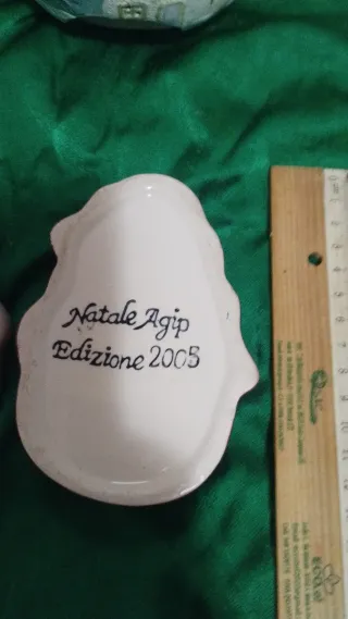 Set Natalizio Ceramica Babbo Natale