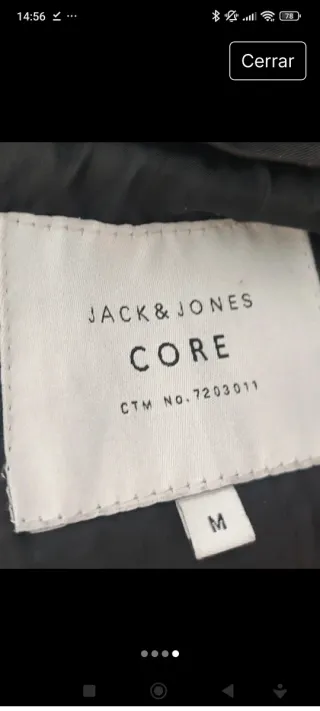 Anorak Jack & Jones Negro