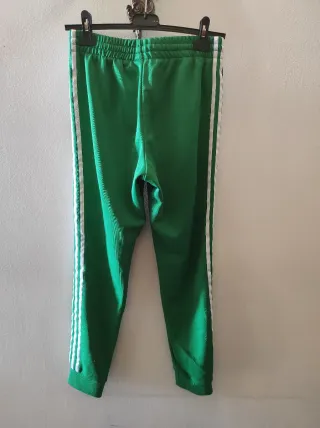 Pantaloni tuta Adidas verdi taglia S