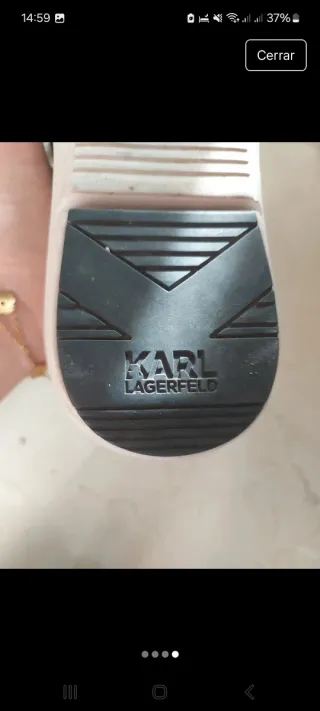 Zapatillas Karl Lagerfeld Negras y Blancas