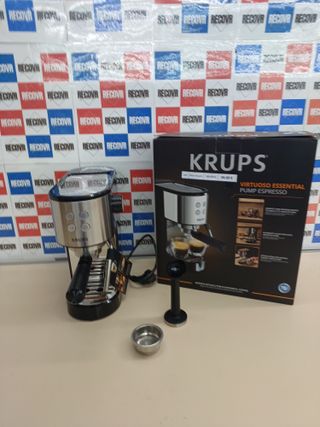 Cafetera espresso 15 bar compacta acero - Krups