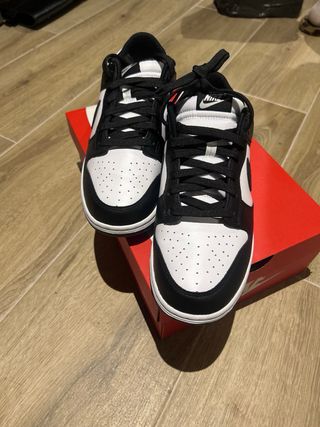 Nike Dunk Low Blanco y Negro originales