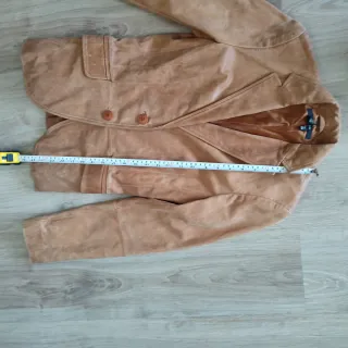 Blazer Zara Piel Talla 38 + Bolso