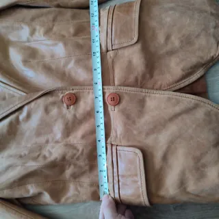 Blazer Zara Piel Talla 38 + Bolso