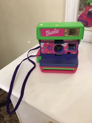 Máquina Fotográfica Polaroid Barbie Instantânea