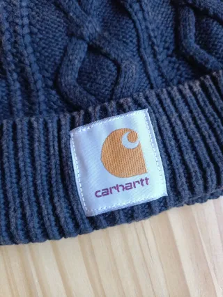 Gorro Carhartt Negro Trenzado