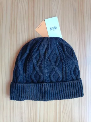 Gorro Carhartt Negro Trenzado
