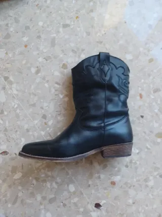 Botas de cowboy negras
