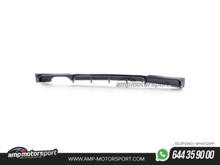 DIFUSOR TRASERO EN CARBONO PARA BMW SERIE 3 F30/F31 + COLA CROMO
