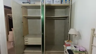 Armario 4 puertas con espejo