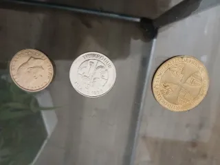 Lote 3 monete 50€: Spagna, Islanda, Francia