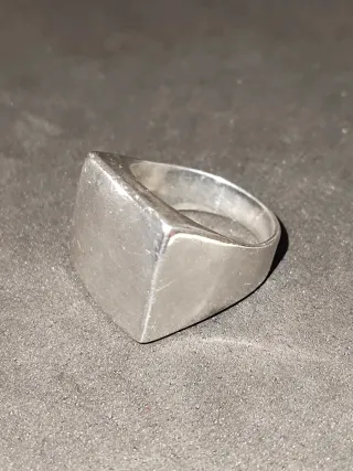 Sello de Plata anillo