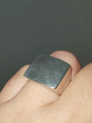 Sello de Plata anillo