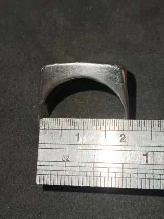 Sello de Plata anillo