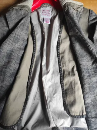 Giacchino Pinko Beige/Grigio Tg. S