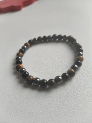 Pulsera Ojo de Tigre Natural Unisex