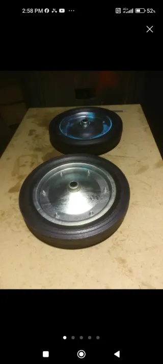 Ruedas para carretilla (2 unidades)