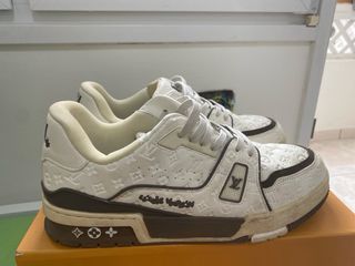 Zapatos Louis Vuitton Blancos y Marrones