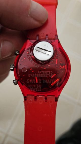 Orologio Swatch Chrono Le Rouge 1996