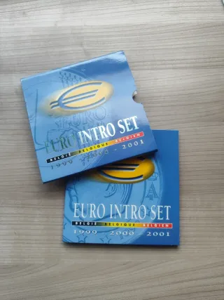 Set Intro Euro Bélgica 1999 2000 2001