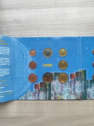 Set Intro Euro Bélgica 1999 2000 2001