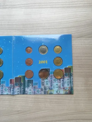 Set Intro Euro Bélgica 1999 2000 2001