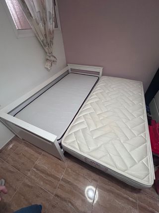 Cama nido con doble cama