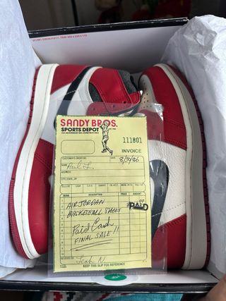 Jordan 1 Lost and Found Talla 41