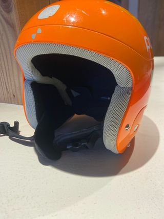 Casco de esquí POCito naranja