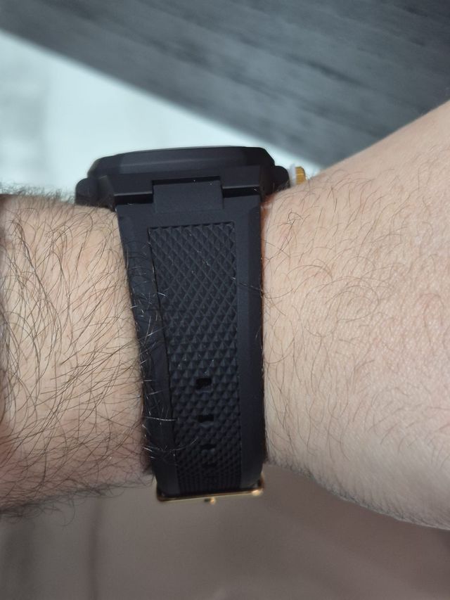 Orologio stile Nautilus 39mm nero opaco