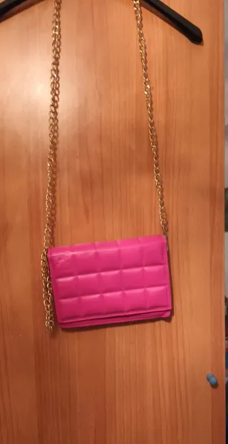 2 Bolsos de fiesta (rosa y rojo)