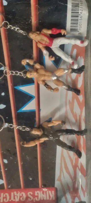 Llaveros Figuras Wrestling WWE King's Catch
